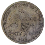 1834 Capped Bust Quarter Details (Fine)