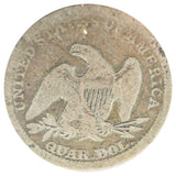 1856 Liberty Seated Quarter (G)