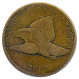1857 Flying Eagle Cent (VG)
