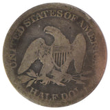 1861 Liberty Seated Half Dollar (AG)