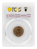 PCGS 1862 Indian Head Cent MS 63 with CAC "Green Bean"