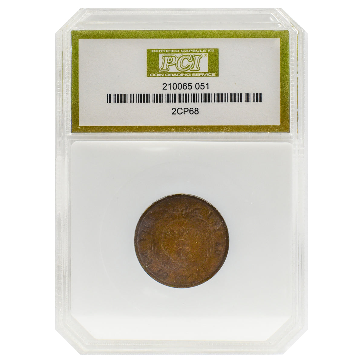 1868 2 Cent Piece GD06 PCI – CCI
