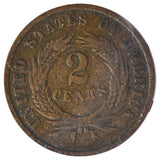 1870 2-Cent (F)