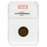 1875 Indian Head Cent (GD6) "Scratched" PCI