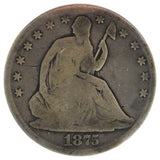 1875 Liberty Seated Half Dollar (G)