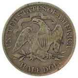 1876 Liberty Seated Half Dollar Details (Fine)