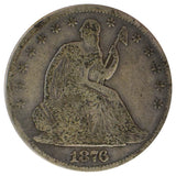 1876 Liberty Seated Half Dollar Details (G)