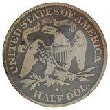 1877-S Seated Half Dollar VG