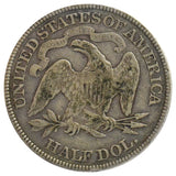 1877 Liberty Seated Half Dollar Details (Fine)