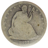 1877 Liberty Seated Half Dollar (Fair)