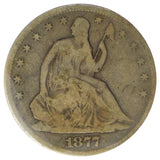 1877 Liberty Seated Half Dollar (G)
