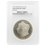 1878-S Morgan Dollar MS63 DMPL PCC