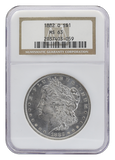 1882-O MS63 Morgan Dollar NGC