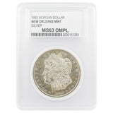 1883-O Morgan Dollar MS63 DMPL PCC