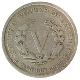 1883 V-Nickel No Cents (F)