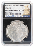 1886 Morgan Dollar BU | Original Bag Fragment NGC