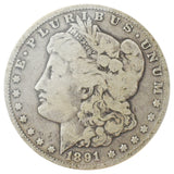 1891-CC Morgan Dollar (VG)