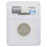 1893-O Barber Quarter EF45