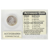 1893 Isabella Commemorative Quarter Unc64 Accugrade