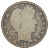 1894-S Barber Quarter (G)