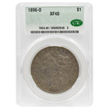 1896-O CAC Morgan Dollar XF40