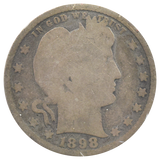 1898 Barber Quarter (G)