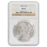 1900-O Morgan Dollar MS65 NGC