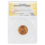 1909 VDB Wheat Cent MS65 RD ANACS