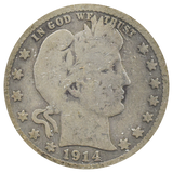 1914-S Barber Quarter (G)
