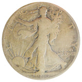 1916-D Walking Liberty Half Cleaned (G)