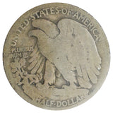 1916-D Walking Liberty Half (F/AG)