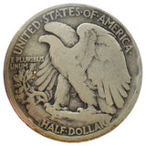1916 Walking Liberty Half Rim Dings (G)
