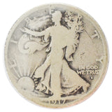 1917-D Mintmark Obverse Walking Liberty Half Dollar (AG)