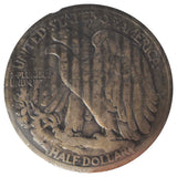 1917-S Walking Liberty Half Dollar Toned/Cleaned G