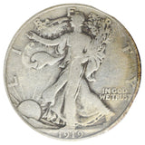 1919 Walking Liberty Half Dollar (VG)