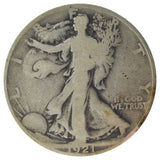 1921-D Walking Liberty Half Dollar Details (G) KEY DATE