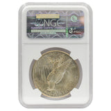 1921 Peace Dollar High Relief MS64 NGC