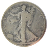 1921 Walking Liberty Half Dollar Cleaned (G) SEMI KEY