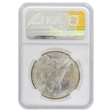 1923 Peace Dollar MS65 NGC Green CAC Sticker