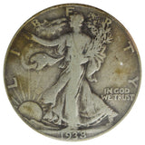 1938-D Walking Liberty Half Dollar (F)