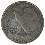 1938-D Walking Liberty Half Dollar (VF)
