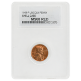 1944-P Wheat Cent MS68 RD