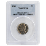 1946 Jefferson Nickel MS64 PCGS