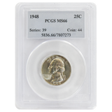 1948 Washington Quarter MS66 PCGS
