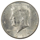 1965 Kennedy Half Dollar, XF-AU