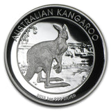 2013 Australian 1 oz Silver Kangaroo Proof (High Relief)