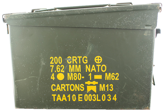 Just for your Veteran 3 pound Ammo Box Deal