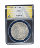 1889-S Morgan Dollar AU53 Anacs