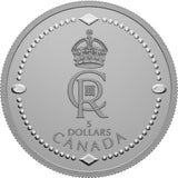 KING CHARLES III Royal Silver Coin 5$ Canada 2023