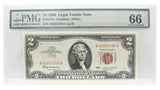 PMG $2 1963A CU66 FR1513
